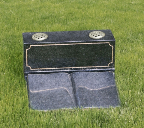 Primrose Gardens Ashes Grave with Granite Memorial - Type 3